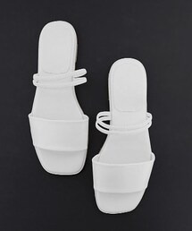 DHOLIC | ゴムストラップサンダル(サンダル)