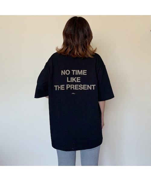 LIBRÉM（リブレム）の「バックプリント刺繍ロゴ ポケTee（Tシャツ/カットソー・レディース・ホワイト/ブラック・M・L）」の2枚目の写真