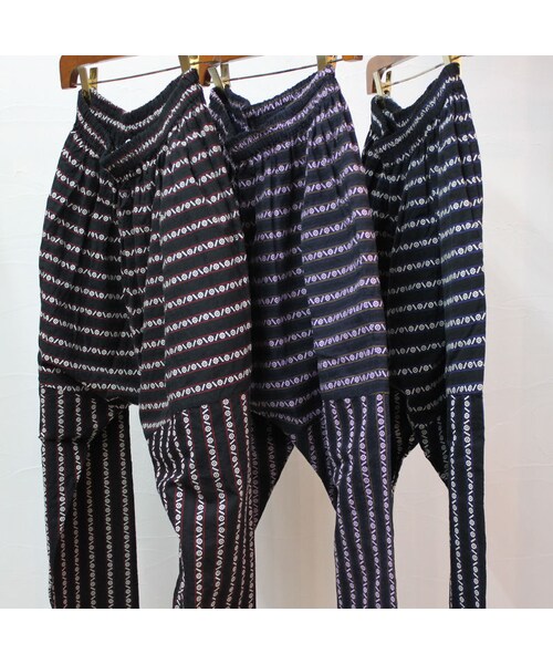 homspun ホームスパン　パンツ　柄 homspun（ホームスパン）の「homspun ホームスパン コットンジャガード