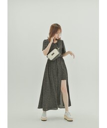 N WITH. | OVER SLIT ONE PIECE(ワンピース)