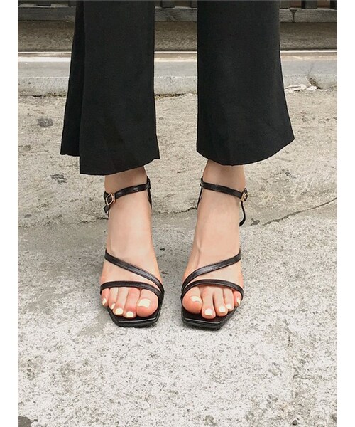 SAPPUN(サプン)の「Miles(サンダル・レディース・Black/Beige・22.5-25.0cm)」の1枚目の写真