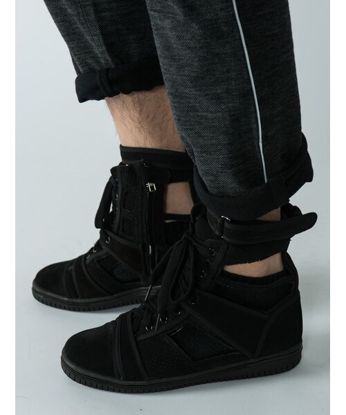 CHRISTIAN PEAU（クリスチャンポー）の「LHP/エルエイチピー/CHRISTIAN PEAU/クリスチャンポー/Hi-Cut Sneaker（シューズ・メンズ・BLACK/WHITE・41/43/42）」の5枚目の写真