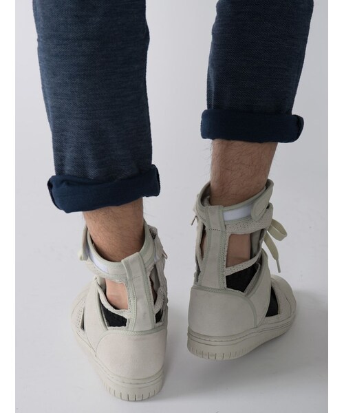 CHRISTIAN PEAU（クリスチャンポー）の「LHP/エルエイチピー/CHRISTIAN PEAU/クリスチャンポー/Hi-Cut Sneaker（シューズ・メンズ・BLACK/WHITE・41/43/42）」の4枚目の写真