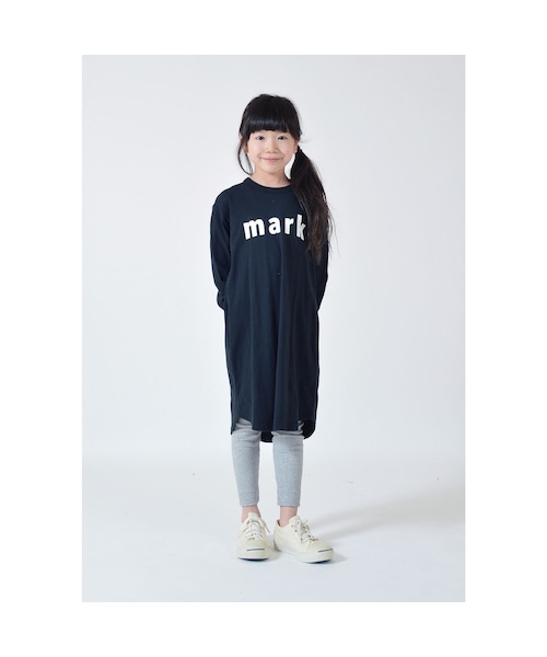 cache cache（カシュ カシュ）の「FOV   mark  L/S　ワンピース（ブラック）（ワンピース・キッズ・その他）」の2枚目の写真