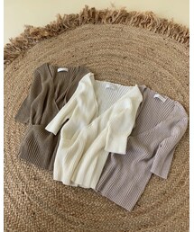 Didot. | lap natural knit(ニット/セーター)