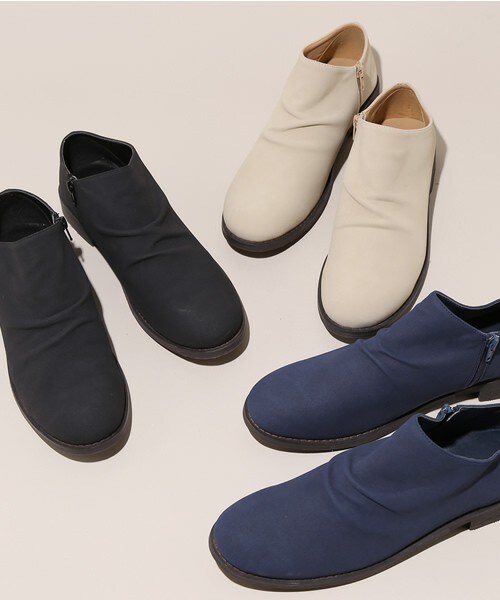 DETAILS（ディテールズ）の「DETAILS/ドレープzip SW ブース二（ドレスシューズ・メンズ・ブラック/ベージュ/ネイビー・SMALL/MEDIUM/LARGE）」の12枚目の写真