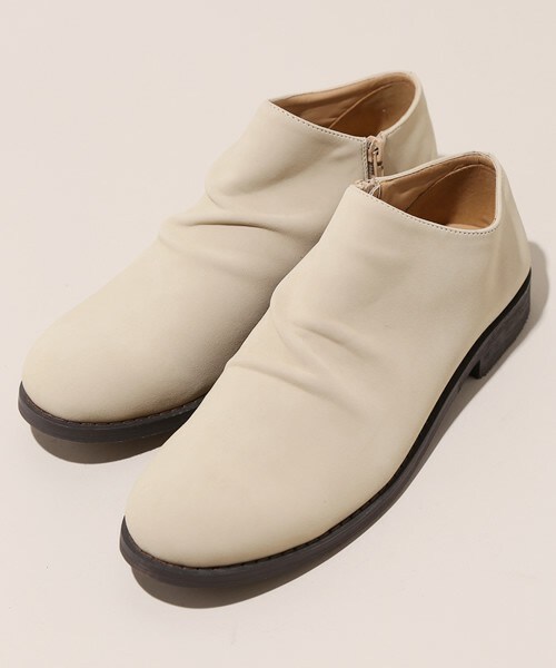 DETAILS（ディテールズ）の「DETAILS/ドレープzip SW ブース二（ドレスシューズ・メンズ・ブラック/ベージュ/ネイビー・SMALL/MEDIUM/LARGE）」の5枚目の写真