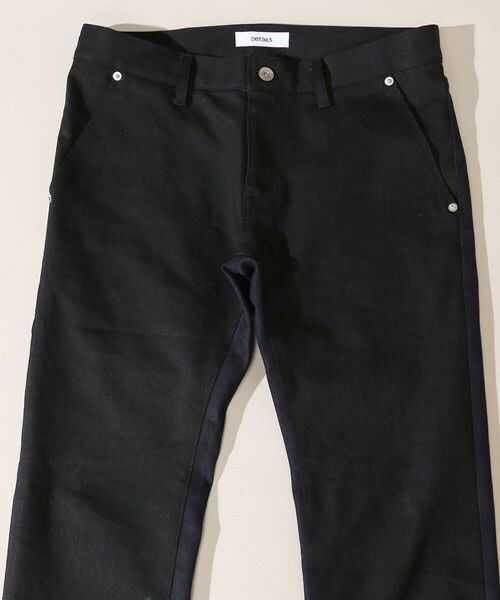 DETAILS（ディテールズ）の「DETAILS/バイカラースキニーデニム（デニムパンツ・メンズ・ブラック/インディゴブルー・SMALL/MEDIUM）」の9枚目の写真