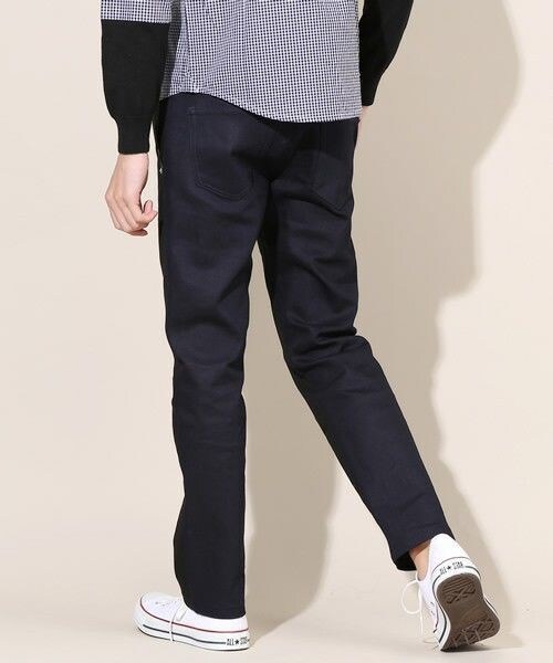 DETAILS（ディテールズ）の「DETAILS/バイカラースキニーデニム（デニムパンツ・メンズ・ブラック/インディゴブルー・SMALL/MEDIUM）」の5枚目の写真