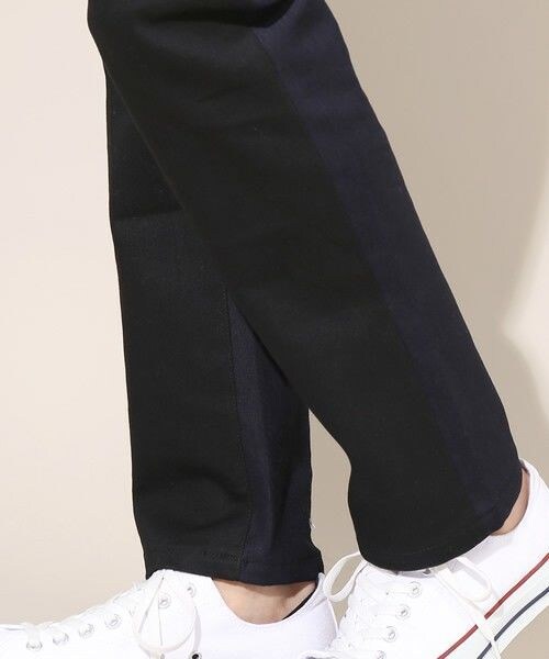 DETAILS（ディテールズ）の「DETAILS/バイカラースキニーデニム（デニムパンツ・メンズ・ブラック/インディゴブルー・SMALL/MEDIUM）」の8枚目の写真