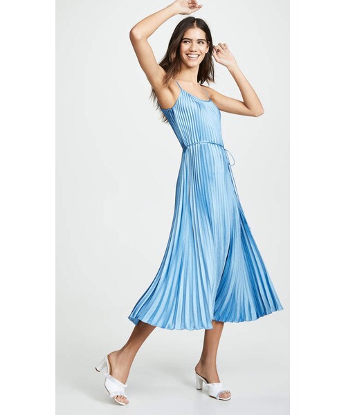 Vince ヴィンス の Vince Pleated Cami Dress ワンピース Wear