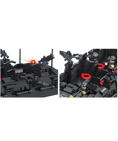 no brand（ノーブランド）の「LEGO CH-47 レゴ互換 SWAT 特殊警察