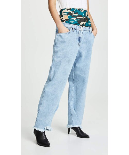 Natasha Zinko（ナターシャジンコ）の「Natasha Zinko Combo Double Jeans（デニムパンツ）」 - WEAR