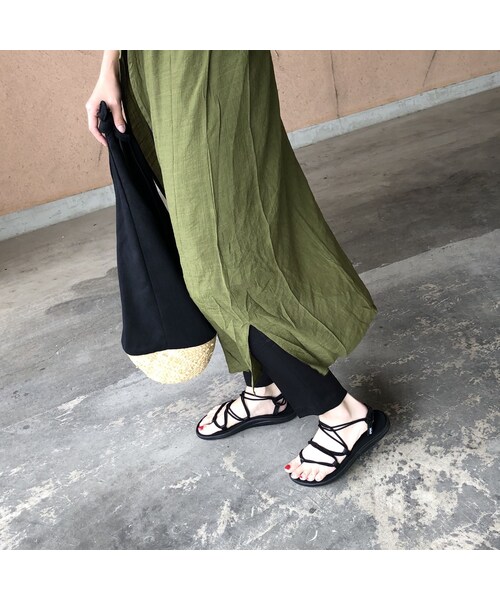copine(コピン)の「再入荷!シフォンロングガウン(3color)【クリックポスト対象商品】(カーディガン/ボレロ・レディース・その他)」の14枚目の写真