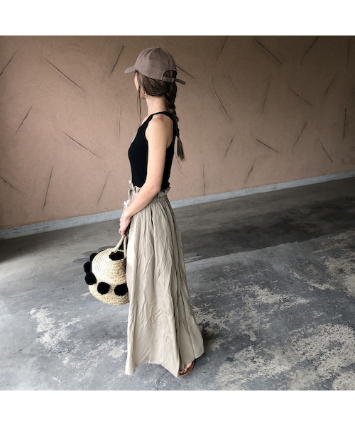 copine（コピン）の「大人ベーシック！リブニットタンクトップ(5color)【クリックポスト対象商品】（タンクトップ・レディース・その他）」の5枚目の写真