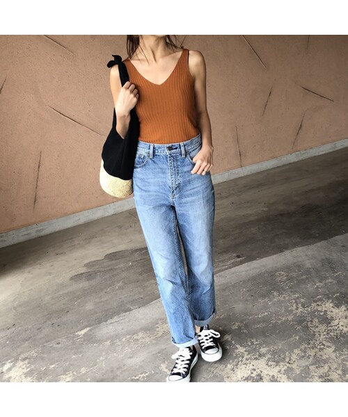 copine（コピン）の「大人ベーシック！リブニットタンクトップ(5color)【クリックポスト対象商品】（タンクトップ・レディース・その他）」の10枚目の写真