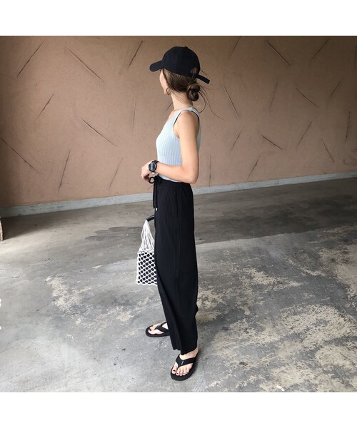 copine（コピン）の「大人ベーシック！リブニットタンクトップ(5color)【クリックポスト対象商品】（タンクトップ・レディース・その他）」の14枚目の写真