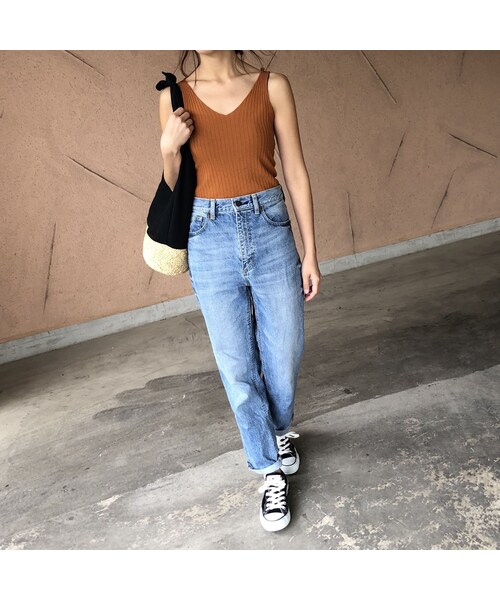 copine（コピン）の「大人ベーシック！リブニットタンクトップ(5color)【クリックポスト対象商品】（タンクトップ・レディース・その他）」の8枚目の写真