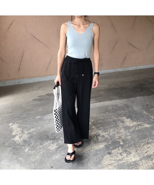 copine（コピン）の「大人ベーシック！リブニットタンクトップ(5color)【クリックポスト対象商品】（タンクトップ・レディース・その他）」の13枚目の写真