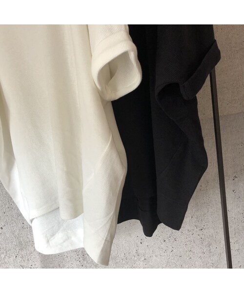 copine（コピン）の「ワッフルドルマンオーバーサイズTシャツ(3color)【クリックポスト対象商品】（Tシャツ/カットソー・レディース・その他）」の14枚目の写真