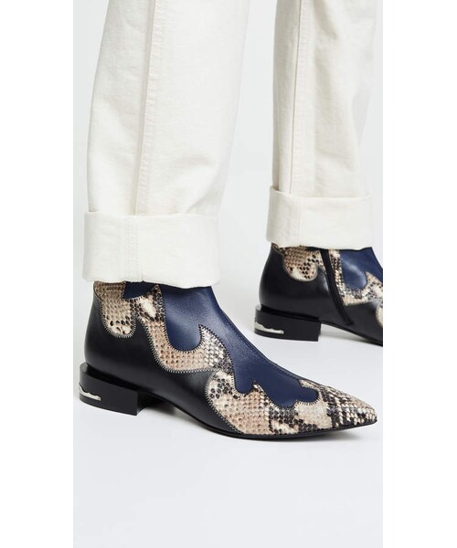 TOGA PULLA（トーガ　プルラ）の「Toga Pulla Western Booties（ブーツ・レディース・Black・35/35.5/36/36.5/37/38/38.5/39/39.5/40/41）」の3枚目の写真