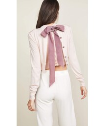Marc Jacobs Crew Neck Cropped Cardigan