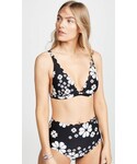 kate spade new york Swimwear "Kate Spade New York Scalloped French Bikini Top"