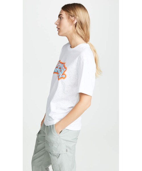 OPENING CEREMONY（オープニングセレモニー）の「Opening Ceremony Unisex Burnout Graphic Tee（Tシャツ/カットソー・レディース・White・XS）」の4枚目の写真