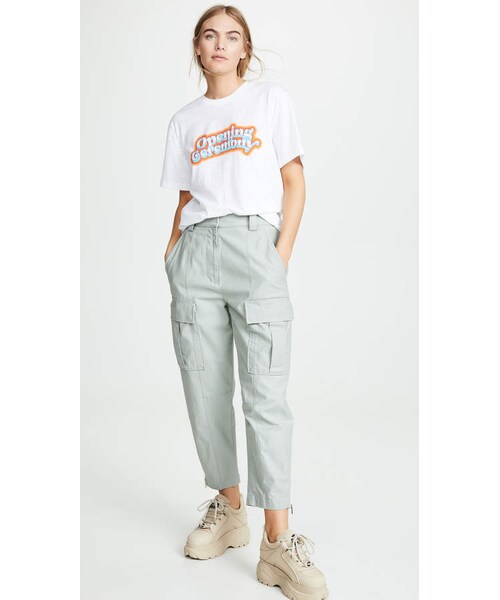 OPENING CEREMONY（オープニングセレモニー）の「Opening Ceremony Unisex Burnout Graphic Tee（Tシャツ/カットソー・レディース・White・XS）」の2枚目の写真