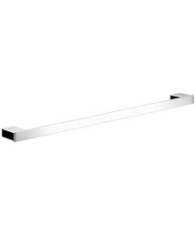 Ws Bath Collections Loft Towel Bar in Polished Chrome Bedding