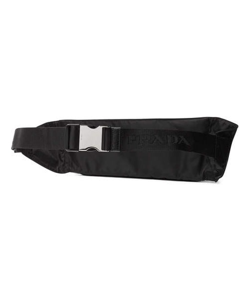PRADA（プラダ）の「Prada Nylon Belt Bag（メッセンジャーバッグ・メンズ・Black・One Size）」の2枚目の写真