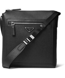 Prada Saffiano Leather Messenger Bag