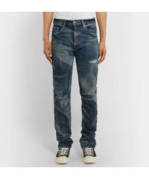 ネイバーフッド NEIGHBOHOOD Selvedge Denim ワイド　M Neighborhood ワイドジーンズ | ブラック | FARFETCH JP