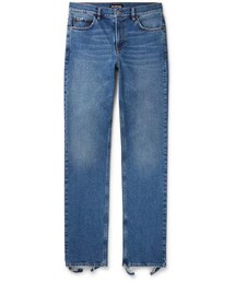 BALENCIAGA | Balenciaga Slim-Fit Distressed Stretch-Denim Jeans(デニムパンツ)