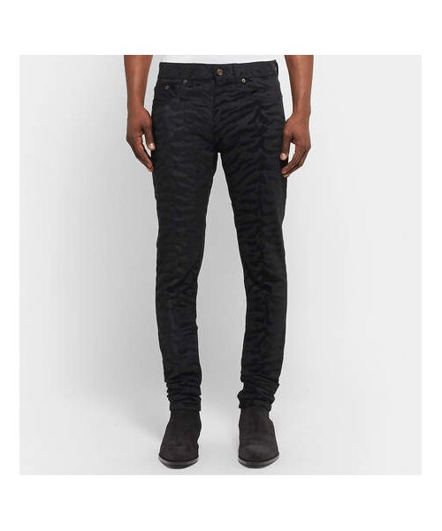 Saint Laurent（サンローラン）の「SAINT LAURENT Skinny-Fit Velvet