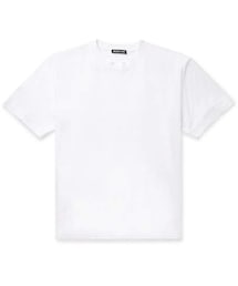 BALENCIAGA | Balenciaga Logo-Print Cotton-Jersey T-Shirt(Tシャツ/カットソー)