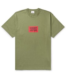 Burberry Oversized Logo-Print Cotton-Jersey T-Shirt