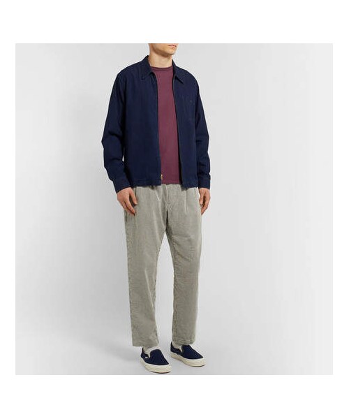 Velva Sheen(ベルバシーン)の「Velva Sheen Cotton-Jersey T-Shirt(Tシャツ/カットソー・メンズ・Red・XL/S/M)」の5枚目の写真