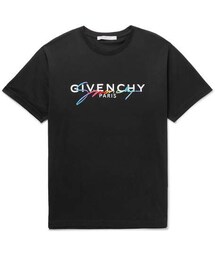 GIVENCHY | Givenchy Logo-Embroidered Cotton-Jersey T-Shirt(Tシャツ/カットソー)