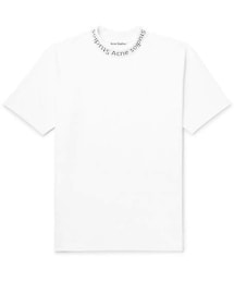 Acne Studios | Acne Studios Navid Logo-Print Stretch-Jersey T-Shirt(Tシャツ/カットソー)
