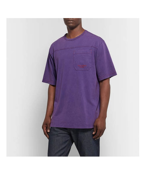 Acne Studios☆Appliqued cotton-jersey Tシャツ【UK発】 P01007195.jpg