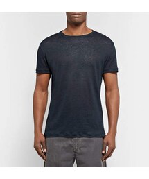 ISAIA(イザイア)の「Isaia Linen T-Shirt(Tシャツ/カットソー ISAIA(イザイア)の「Isaia Linen T-Shirt(Tシャツ/カットソー