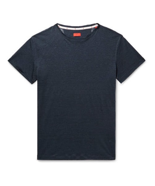ISAIA（イザイア）の「Isaia Linen T-Shirt（Tシャツ/カットソー