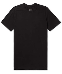 【Rick Owens】 LevelコットンジャージTシャツ Rick Owens Level T-Shirt in Black | SVD