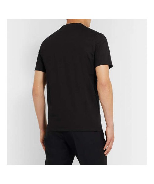 GIVENCHY（ジバンシイ）の「Givenchy Glow-In-The-Dark Logo-Print Cotton-Jersey T-Shirt（Tシャツ/カットソー・メンズ・Black・M/XL/L/S/XS）」の2枚目の写真