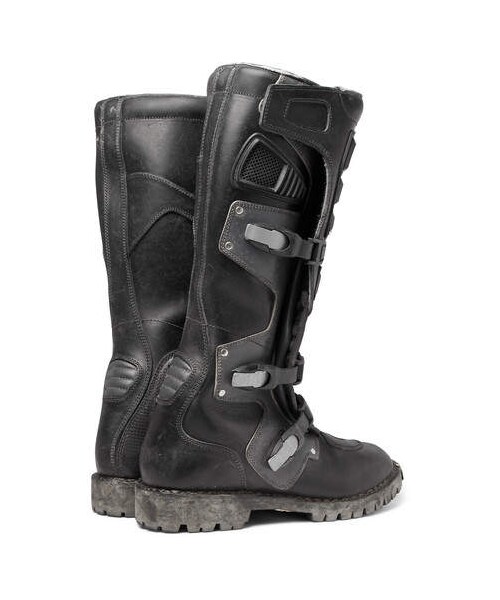 BALENCIAGA（バレンシアガ）の「Balenciaga Leather Motorcycle Boots 