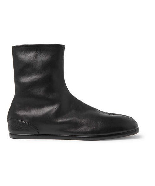 Maison Margiela（メゾンマルジェラ）の「Maison Margiela Tabi Split-Toe Leather Boots（ブーツ・メンズ・Black・Eu45/Eu44/Eu40/Eu42/Eu41/Eu43）」の3枚目の写真