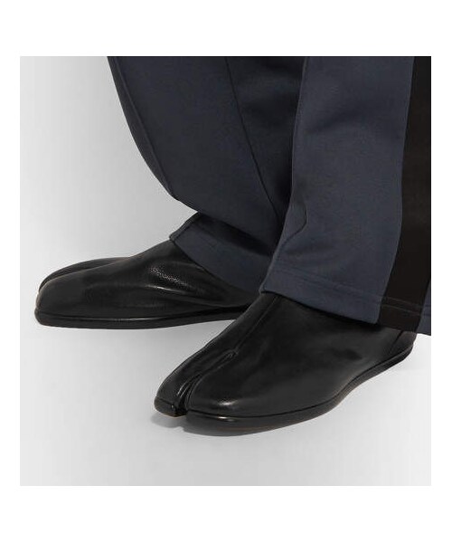 Maison Margiela（メゾンマルジェラ）の「Maison Margiela Tabi Split-Toe Leather Boots（ブーツ・メンズ・Black・Eu45/Eu44/Eu40/Eu42/Eu41/Eu43）」の5枚目の写真