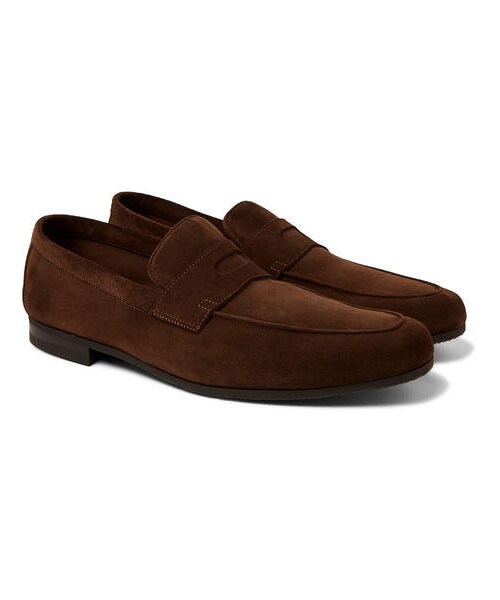 JOHN LOBB（ジョンロブ）の「John Lobb Thorne Suede Penny Loafers