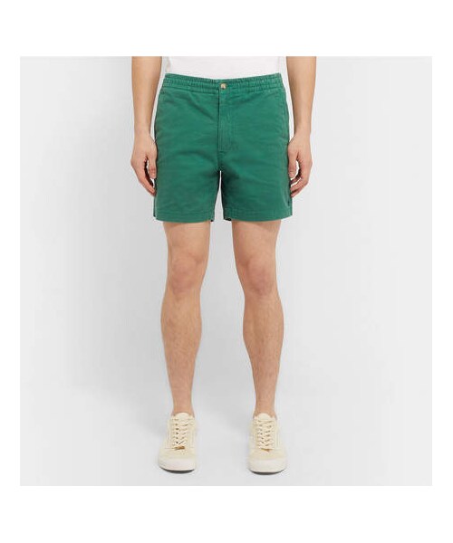 POLO RALPH LAUREN（ポロ ラルフ ローレン）の「Polo Ralph Lauren Cotton-Blend Twill Chino Shorts（その他パンツ・メンズ・Green・L/XL/M/XXL）」の4枚目の写真